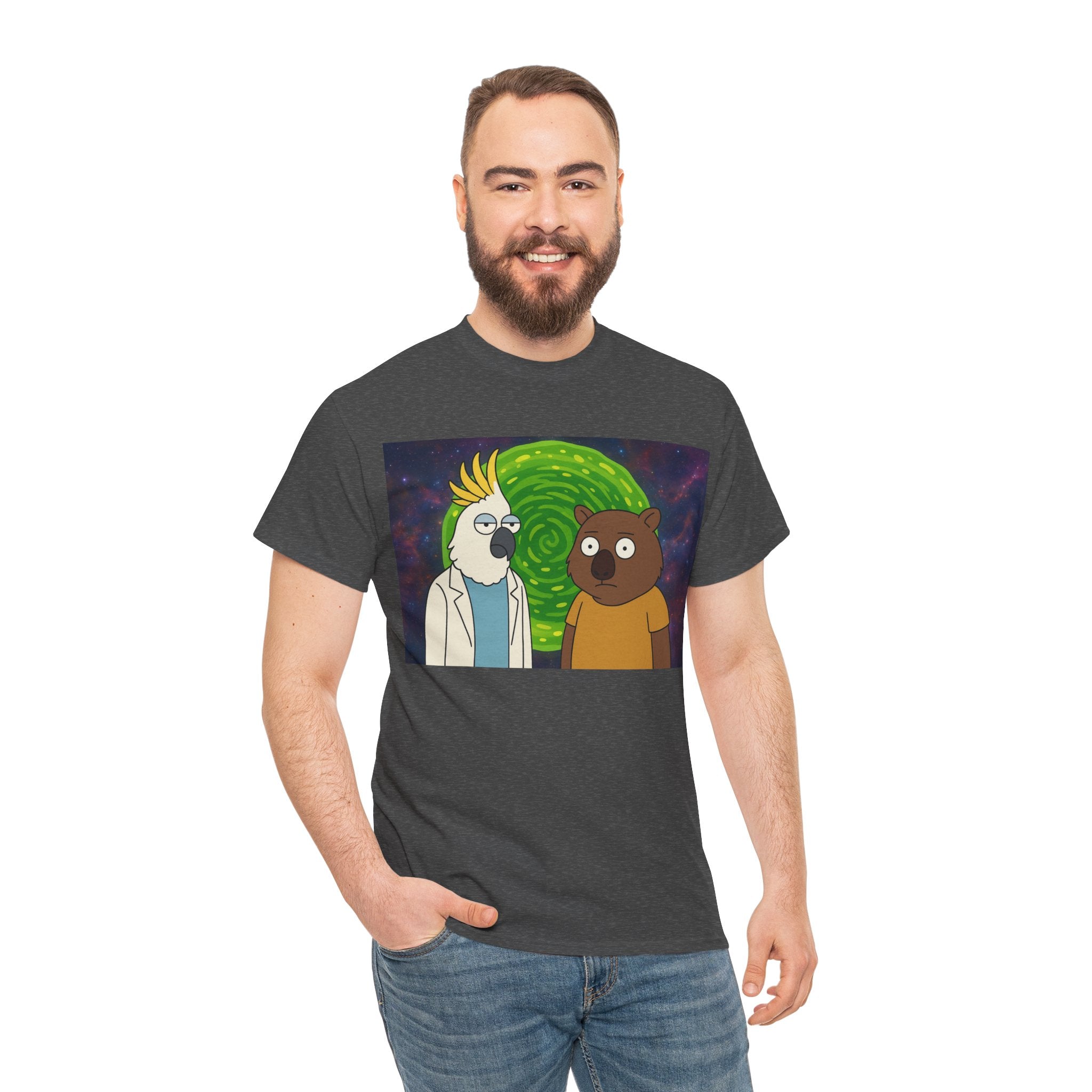 Interdimensional Cockatoo & Wombat T-shirt