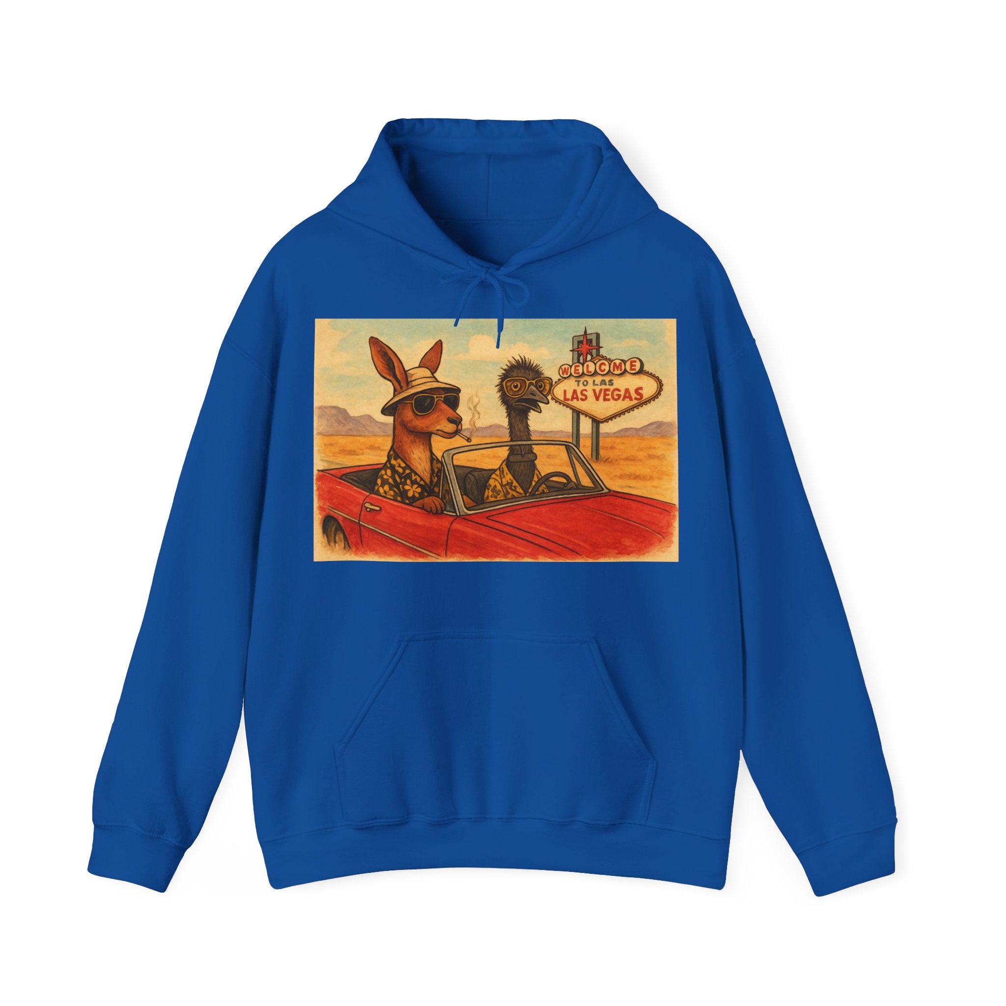 Fear and Loathing With Aussie Animals Hoodie