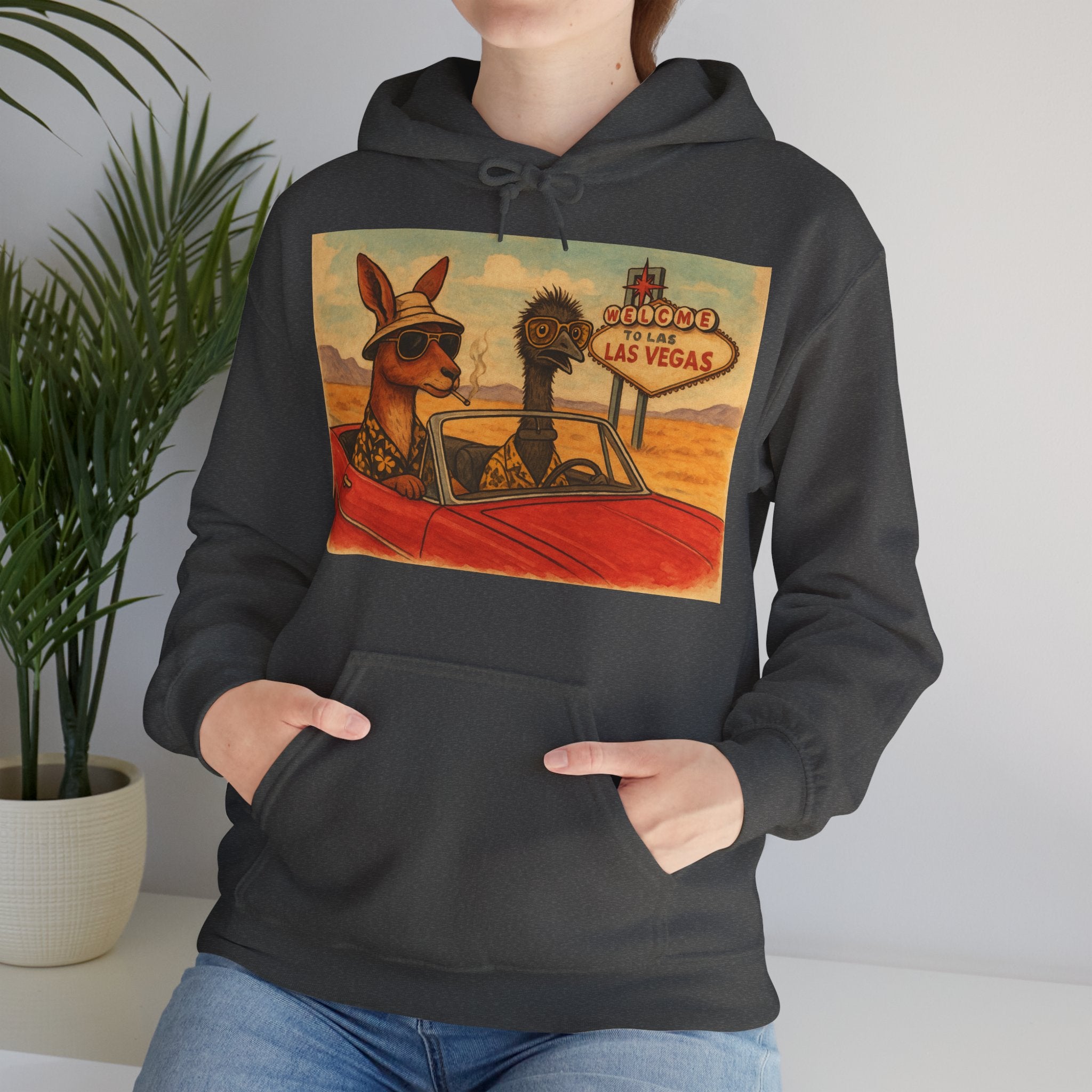 Fear and Loathing With Aussie Animals Hoodie