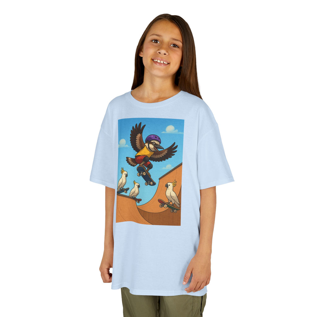 'Skating Kooka' - Kids T-shirt