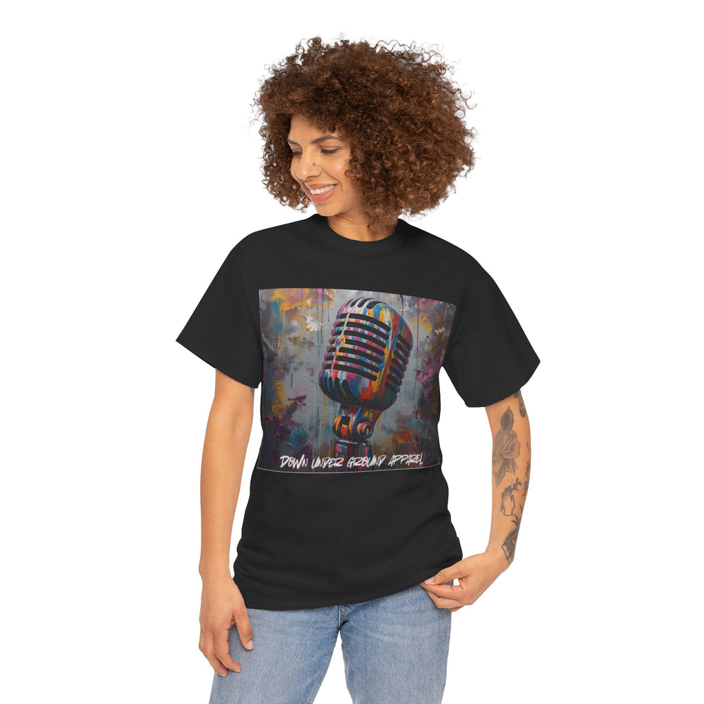 Colourful Graffiti Mic T-Shirt