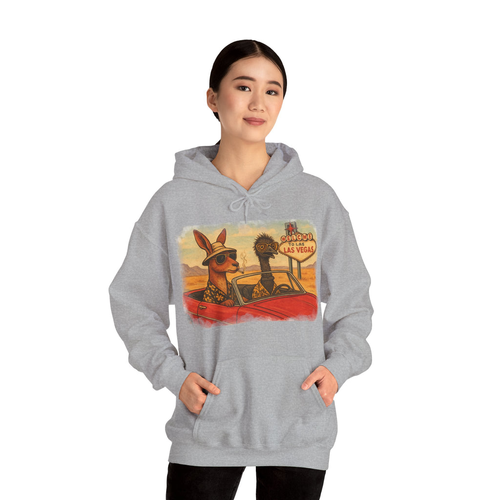 Fear and Loathing With Aussie Animals Hoodie